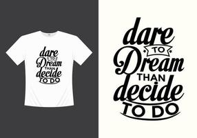 kreatives denken moderne typografie inspirierende beschriftung zitiert t-shirt design geeignet für druckvektorvorlagendesign vektor