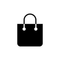 Einkaufstasche-Icon-Design-Vektor-Vorlage vektor