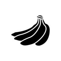 Bananen-Icon-Design-Vektor-Vorlage vektor