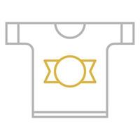 T-Shirt-Symbol, geeignet für eine Vielzahl digitaler kreativer Projekte. frohes Schaffen. vektor