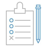 Planungssymbol, geeignet für eine Vielzahl digitaler Kreativprojekte. frohes Schaffen. vektor