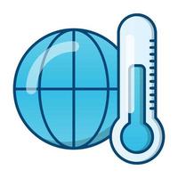 Thermometer-Symbol, geeignet für eine Vielzahl digitaler kreativer Projekte. frohes Schaffen. vektor