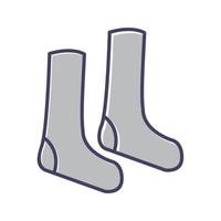 Socken-Vektor-Symbol vektor