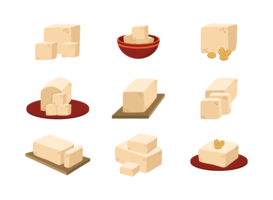 Tofu Icons Vektor