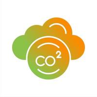 Co2-Vektorsymbol vektor