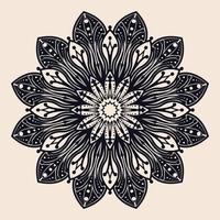 Luxus-Mandala-Ornamente-Design vektor