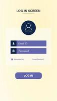 Login-Bildschirm für Benutzer-Pro-Download-Vektor vektor