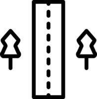 unversiegeltes Straßensymbol-Design vektor