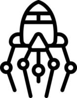 Nanobot-Icon-Design vektor