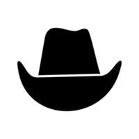 Cowboy-Hut-Vektor-Symbol vektor