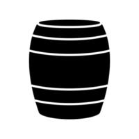 Barrel-Vektor-Symbol vektor