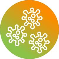 bakterier vektor ikon