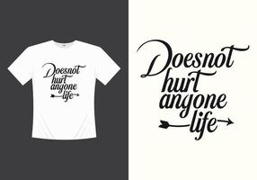 kreatives denken moderne typografie inspirierende beschriftung zitiert t-shirt design geeignet für druckvektorvorlagendesign vektor