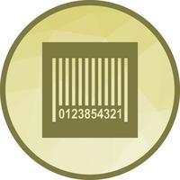 Barcode-Low-Poly-Hintergrundsymbol vektor