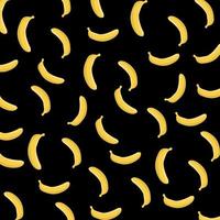 Bananengelbes Muster vektor