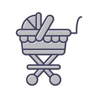 Kinderwagen-Vektor-Symbol vektor