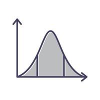 Statistik-Vektorsymbol vektor