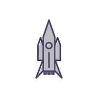 Space Shuttle-Vektor-Symbol vektor