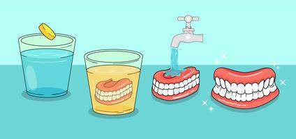 Zahnpflege Vektoren