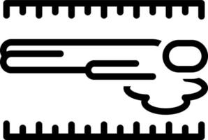 Liniensymbol für Mord vektor