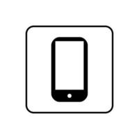 Smartphone-Icon-Vektor-Design vektor