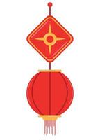 chinesisches Lampensymbol vektor