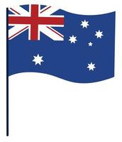 Flagge von Australien vektor