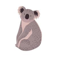 koala djur ikon vektor