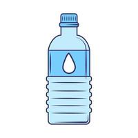 Wasserflasche Symbol vektor