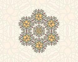 bunte Mandalas. Vektor-Illustration. islam, arabisch, indisch, türkisch, pakistan, chinesisch, vektor