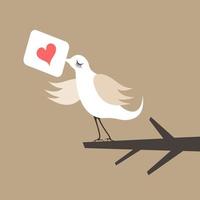 fåglar kärlek varje Övrig. en vektor illustration