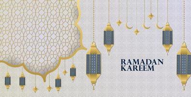 islamischer hintergrund ramadan kareem vektor