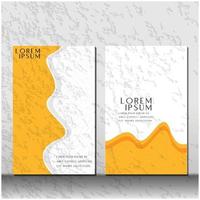 abstrakt bok omslag design, broschyr Rapportera design. vektor