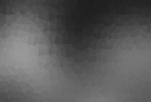 mörkt silver, grått vektor abstrakt polygonalt omslag.