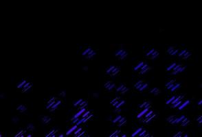 mörk lila vektor mönster med smala linjer.