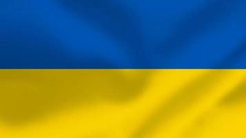 ukrainische nationalflagge vektor