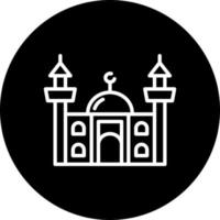 Moschee-Vektor-Symbol vektor