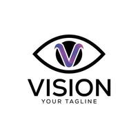 Augenzentrum, Medizin- und Brillensymbol-Vektorillustration vektor