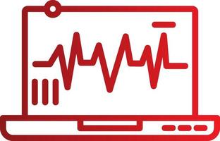 diagnostisches Vektorsymbol vektor