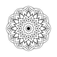 Mandala Design Luxus Mandala Hintergrund Vektor Vintage abstraktes Muster Blumenmuster