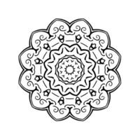 Mandala Design Luxus Mandala Hintergrund Vektor Vintage abstraktes Muster Blumenmuster