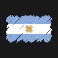 argentina flagga borsta vektor