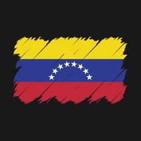 venezuela flagga borsta vektor