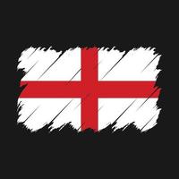 England flagga borsta vektor