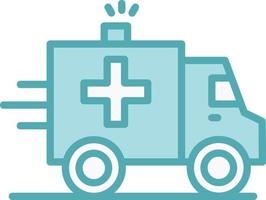 Krankenwagen-Vektor-Symbol vektor