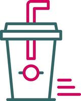 Smoothie-Vektor-Symbol vektor