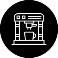 Vektorsymbol für Kaffeemaschine vektor