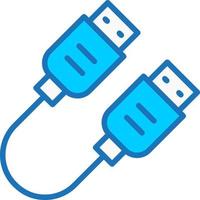 Vektorsymbol für USB-Stecker vektor