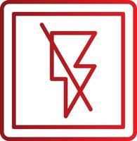 Flash-Vektor-Symbol vektor