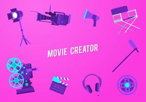 Film Skapare Gratis Vektor